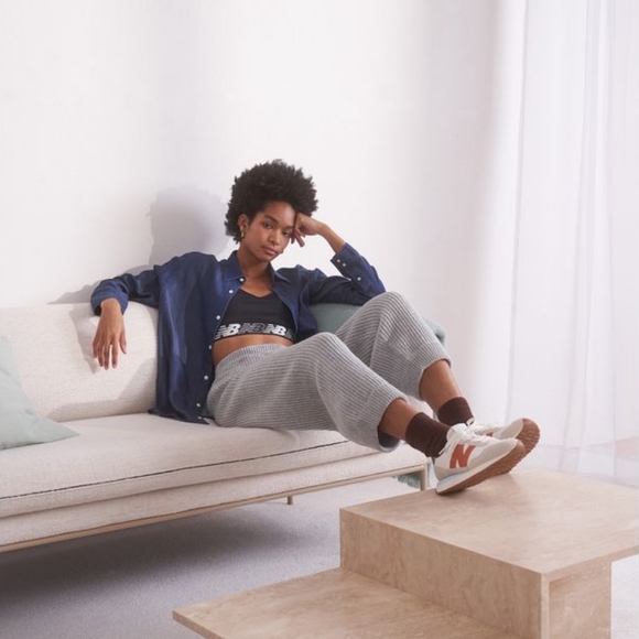 NB 237 Sea Salt with Soft Copper Retro Running Shoes / Sneakers - Last Pair! - Picture 12 of 13